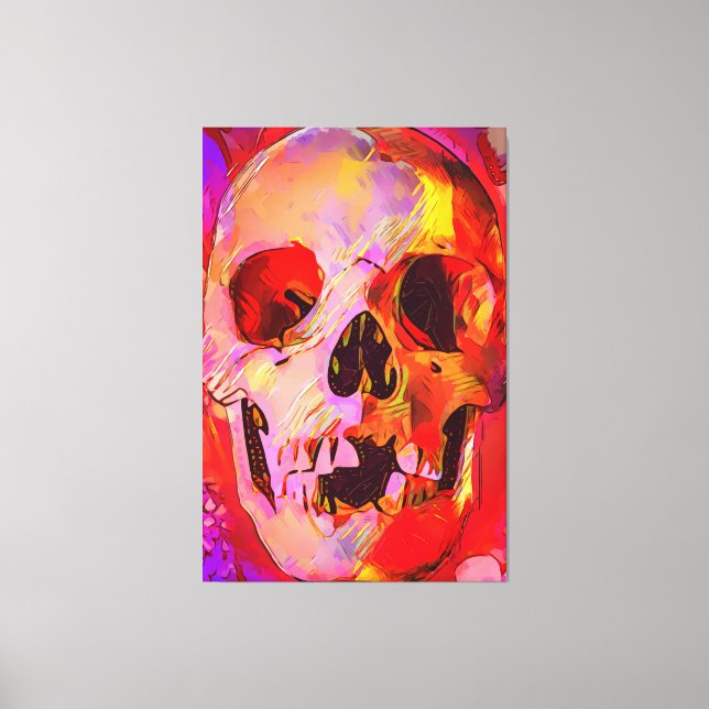Lienzo Calavera (Anverso)