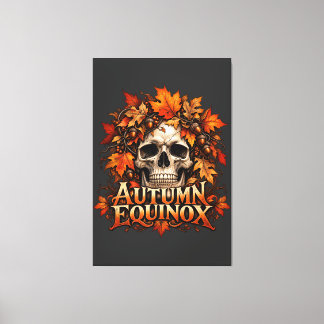 Lienzo Calavera del Equinoccio de Otoño