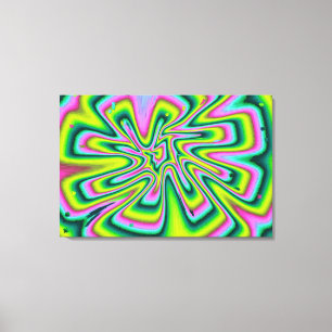 Lienzo Caleidoscopio abstracto