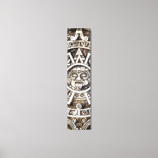 Lienzo Calendario de Sol Mesoamericano Mayo Azteca de Pie