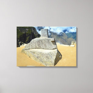 Lienzo Calendario Inti Watana en Machu Picchu, Perú