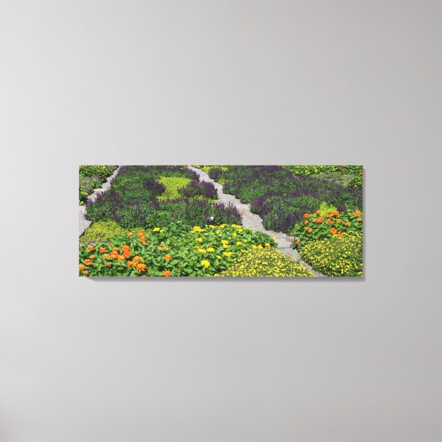 Lienzo Calentamiento de las flores (Anverso)