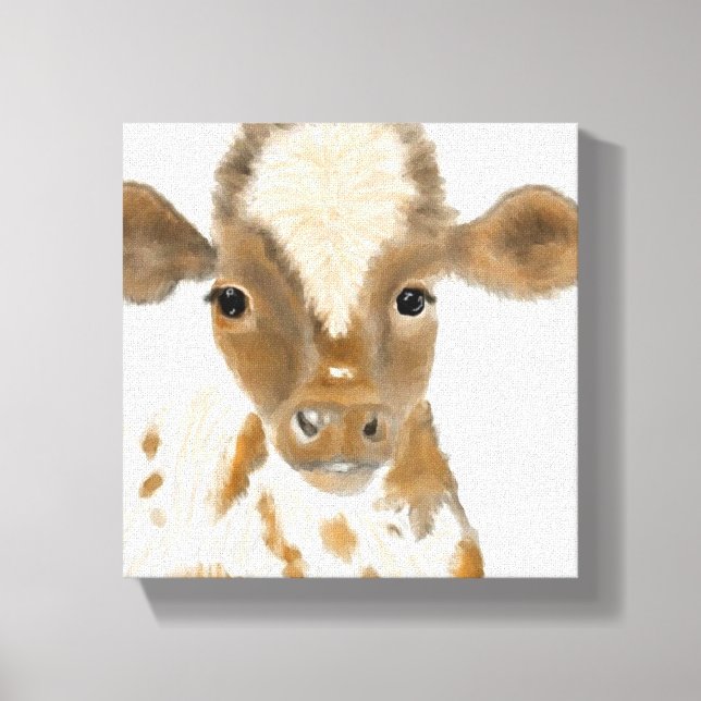 Lienzo Calf de bebé (Anverso)