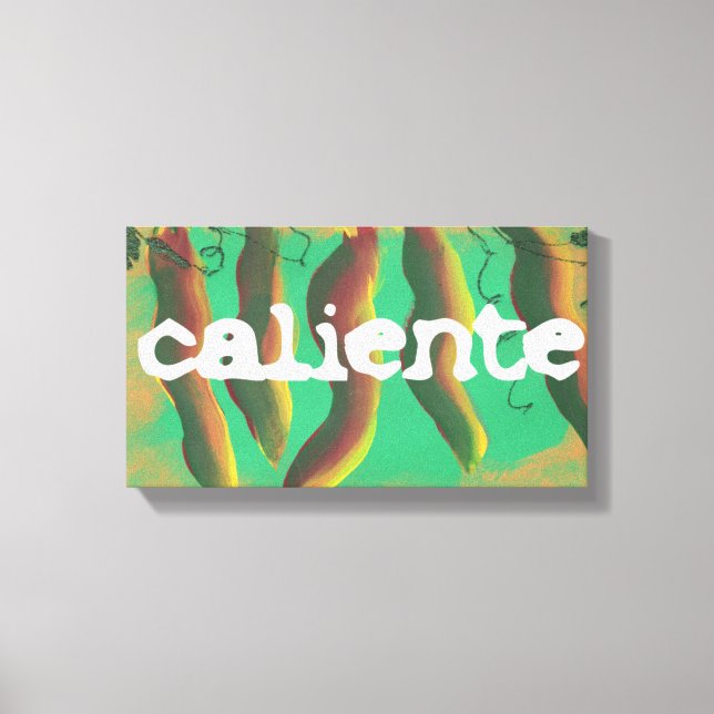 Lienzo Caliente caliente jalapeno Peppers (Anverso)