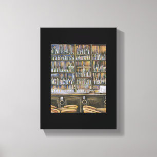 Lienzo Caliente, pero no en movimiento