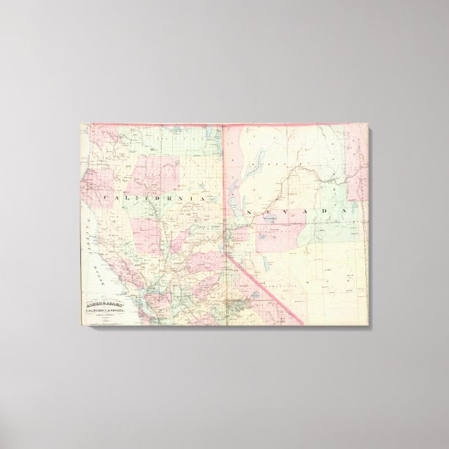 Lienzo Calif, Nev norte (Anverso)