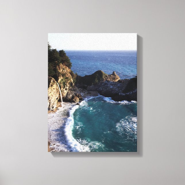 Lienzo California, Costa de Big Sur, Costa Central 2 (Anverso)