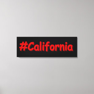 Lienzo "California" Diseño Cute. ¡Hazte con una en Zazzle