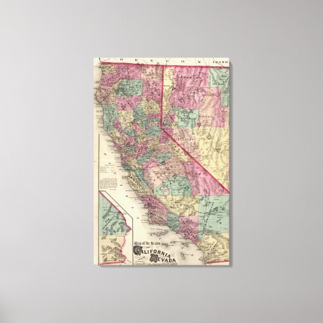 Lienzo California, Nevada 2 (Anverso)
