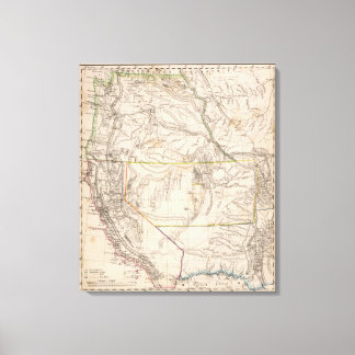 Lienzo California, Oregan, Utah, Nuevo México