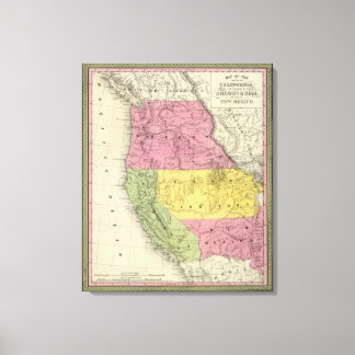 Lienzo California, Oregón, Utah, Nuevo México 2