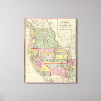 Lienzo California, Oregón, Utah, Nuevo México 3