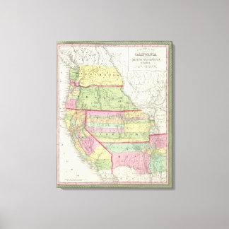 Lienzo California, Oregón, Washington, Utah, Nuevo México