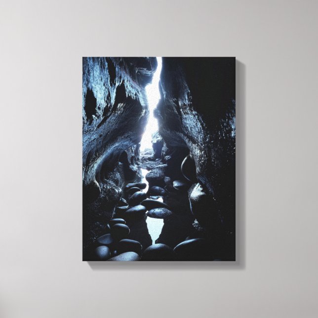 Lienzo California, San Diego, La Jolla, cuevas de La Joll (Anverso)