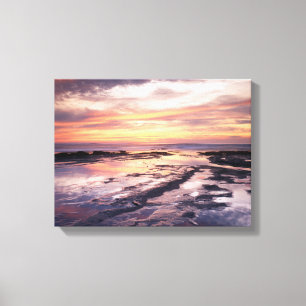 Lienzo California, San Diego, Sunset Cliffs, Atardecer 1