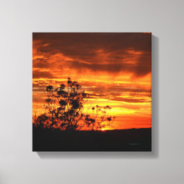 Lienzo California Sunset