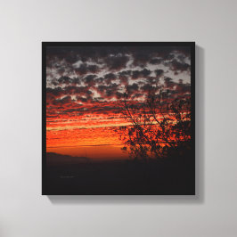 Lienzo California Sunset