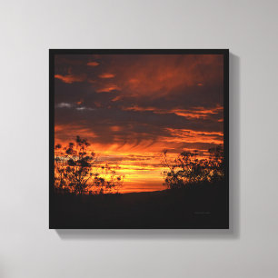 Lienzo California Sunset