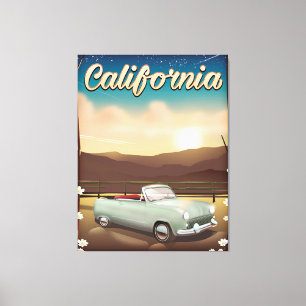 Lienzo California Sunset