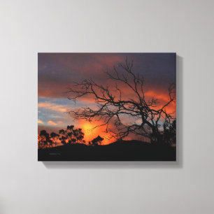 Lienzo California Sunset