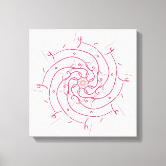 Lienzo Caligrafía árabe Nombre artístico escribir amal