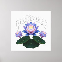 Caligrafía Árabe Sabr Paciencia - Flor de Loto Zen