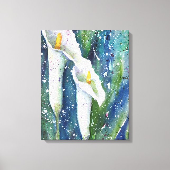 Lienzo Calla Lily (Anverso)