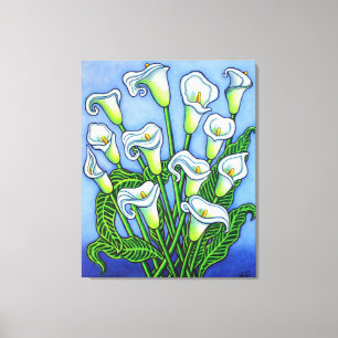 Lienzo Calla Lily Dreaming Canvas Print de Lisa Lorenz