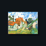 Lienzo Calle Auvers-sur-Oise<br><div class="desc">Calle en Auvers-sur-Oise Canvas Print Vincent van Gogh's Street en Auvers-sur-Oise (1890)</div>
