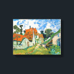 Lienzo Calle Auvers-sur-Oise<br><div class="desc">Calle en Auvers-sur-Oise Canvas Print Vincent van Gogh's Street en Auvers-sur-Oise (1890)</div>