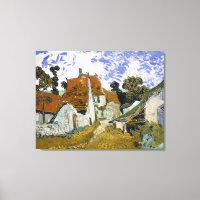 Calle Auvers-sur-Oise por Vincent van Gogh