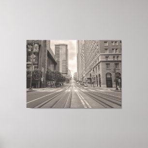 Lienzo Calle California San Francisco
