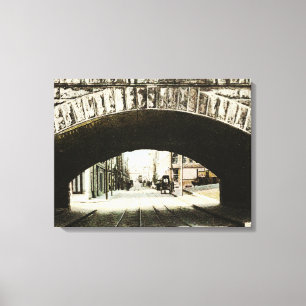 Lienzo Calle Central (Brockton)