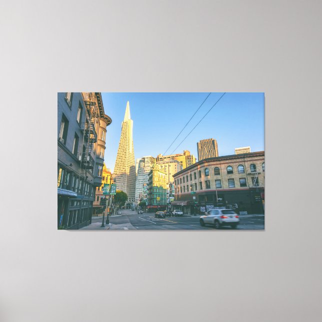 Lienzo Calle Colón de San Francisco (Anverso)