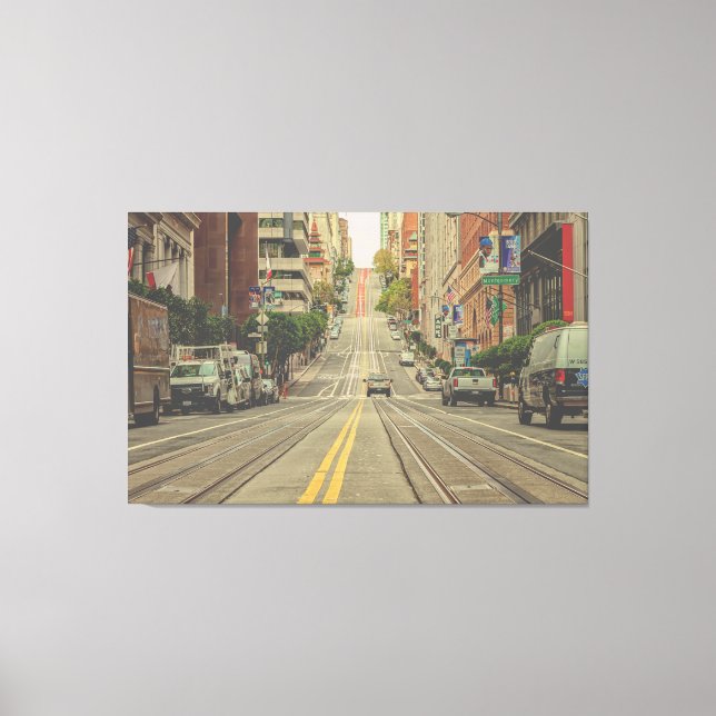 Lienzo Calle de San Francisco (Anverso)