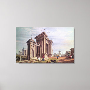 Lienzo Calle del Palacio de Justicia, Calcutta