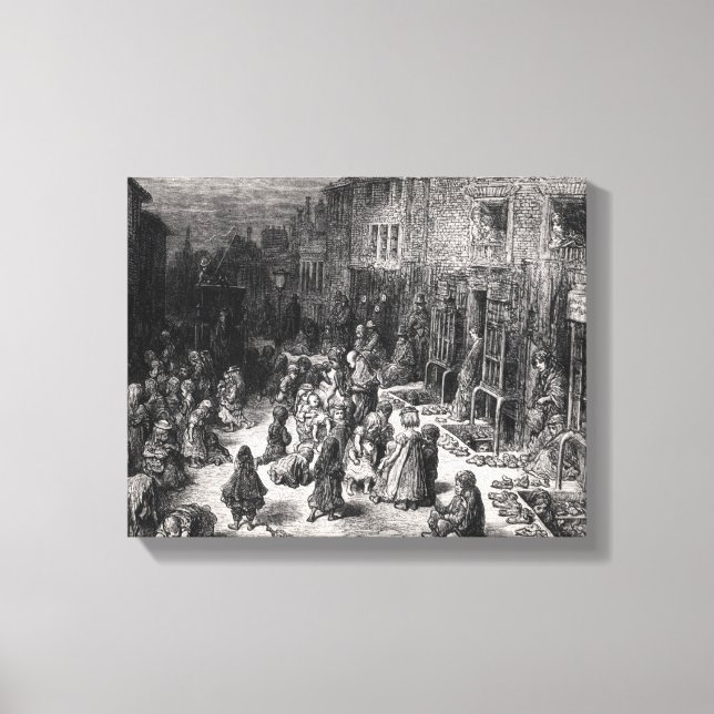 Lienzo Calle Dudley, siete dias (Anverso)