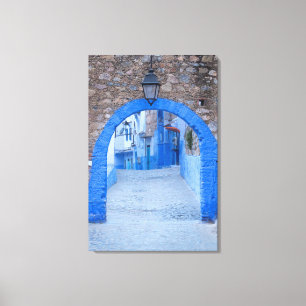 Lienzo Calle Estrecha De Chefchaouen