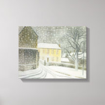 Calle Halstead en Nieve (por Eric Ravilious)