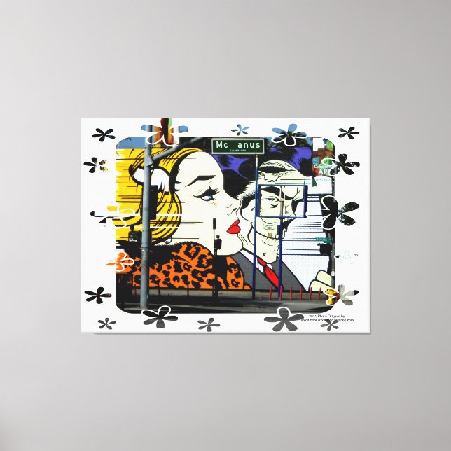 Lienzo Calle McAnus (Anverso)