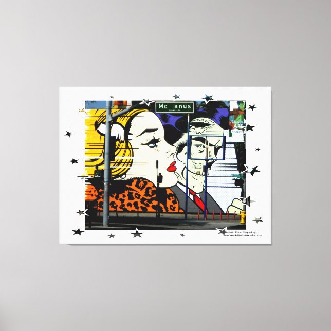 Lienzo Calle McAnus (Anverso)