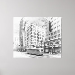 Lienzo Calle San Francisco