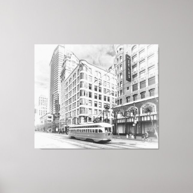 Lienzo Calle San Francisco (Anverso)