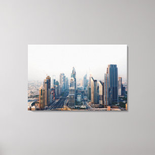 Lienzo Calle Sheikh Zayed