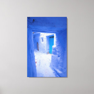 Lienzo Callejón Azul de la Ciudad
