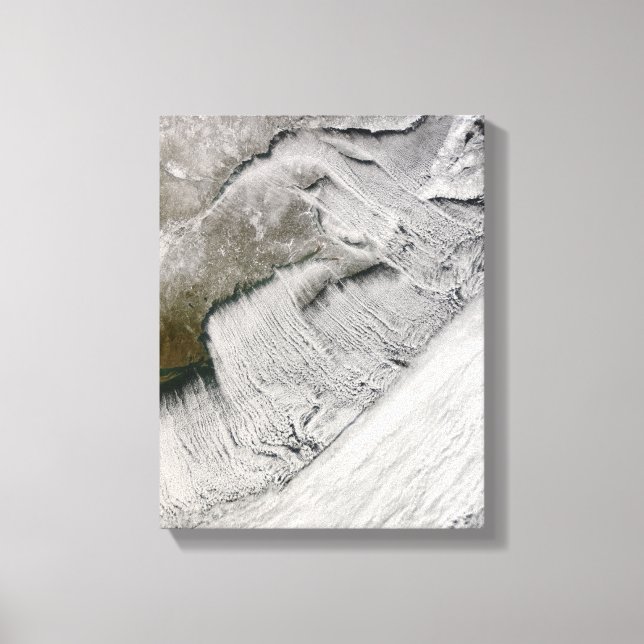 Lienzo Calles nubladas frente a Nueva Inglaterra y las Ma (Anverso)