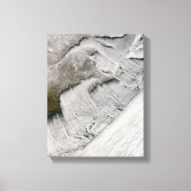 Lienzo Calles nubladas frente a Nueva Inglaterra y las Ma (Anverso)