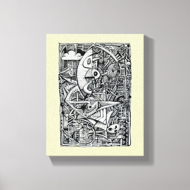 Lienzo Cámara de sueños (Anverso)