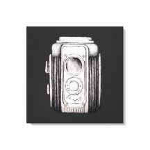 Cámara de vídeo negra sin texto