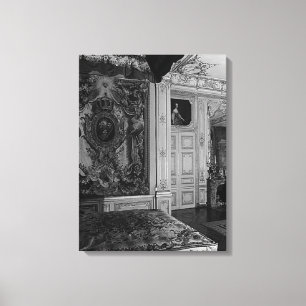 Lienzo Cámara del palacio de Versalles vintage Louis XV